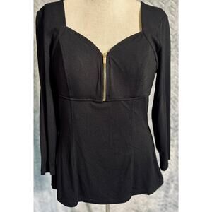 Cache New! With tags Long Sleeve Bra Top Sexy Evening Elegant Date Whimsigoth